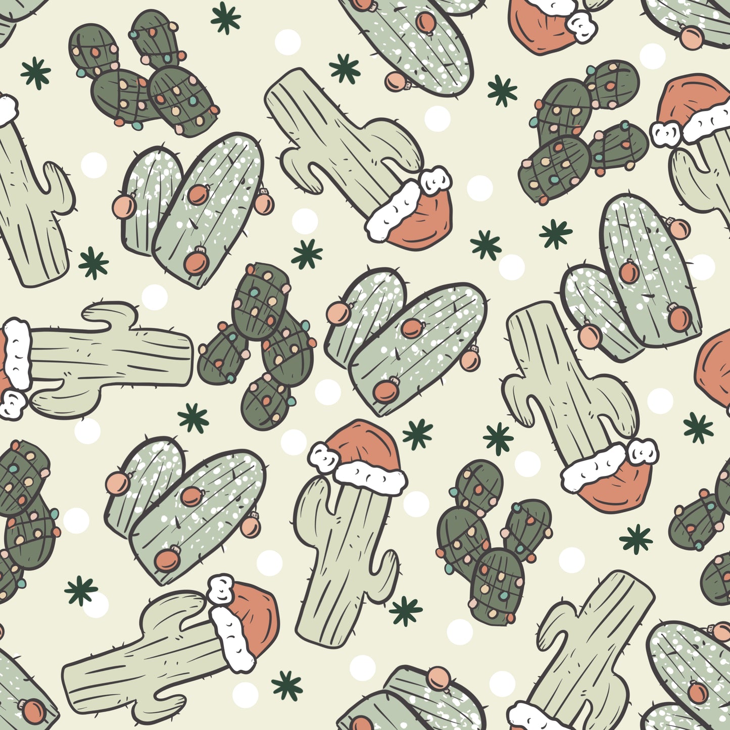 Cactus Claus 2-Piece