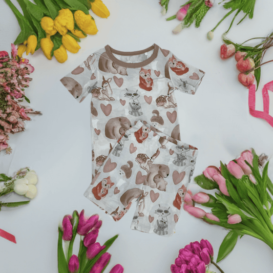Little Loves 2-Piece Shorts Set
