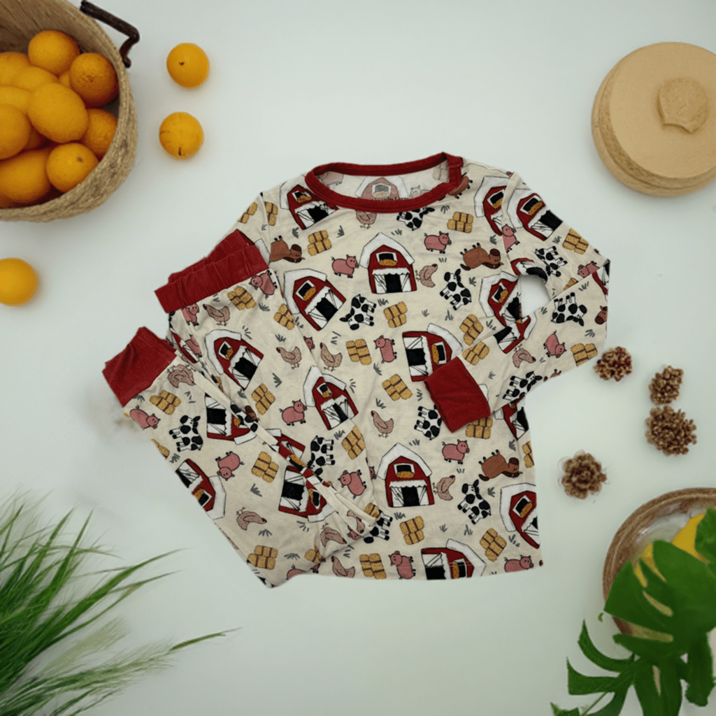 Bamboo Barnyard 2-Piece