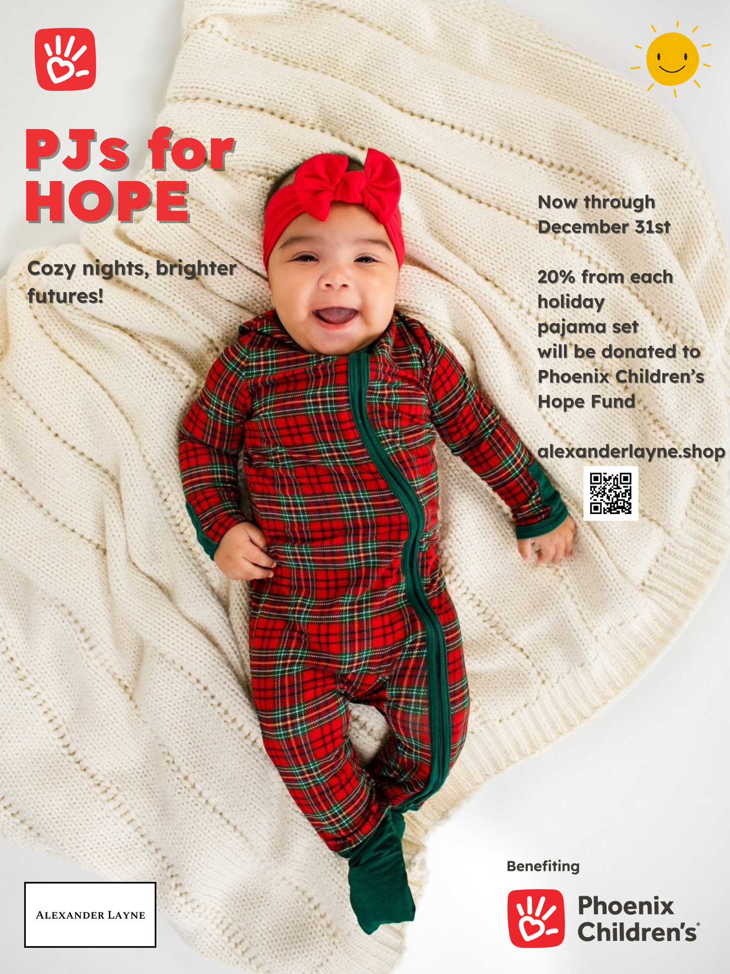 Classic Christmas Plaid Zippy