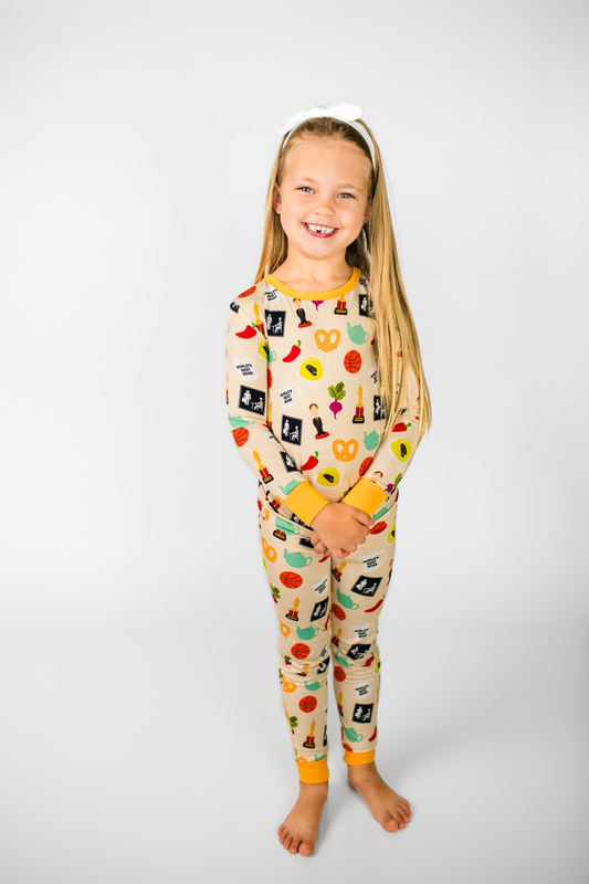 Bamboo Pyjamas with Personalised Embroidery by StephieAnn