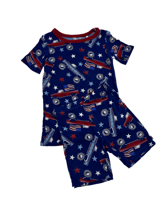 American Monster Trucks 2-Piece Shorts Set