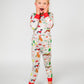 bamboo pajamas, sleepwear, kids bamboo pajamas, bamboo, dog, dogs, canines, christmas, santa hat, christmas sweaters, dog pajamas, dogs pajamas, pajamas with dogs