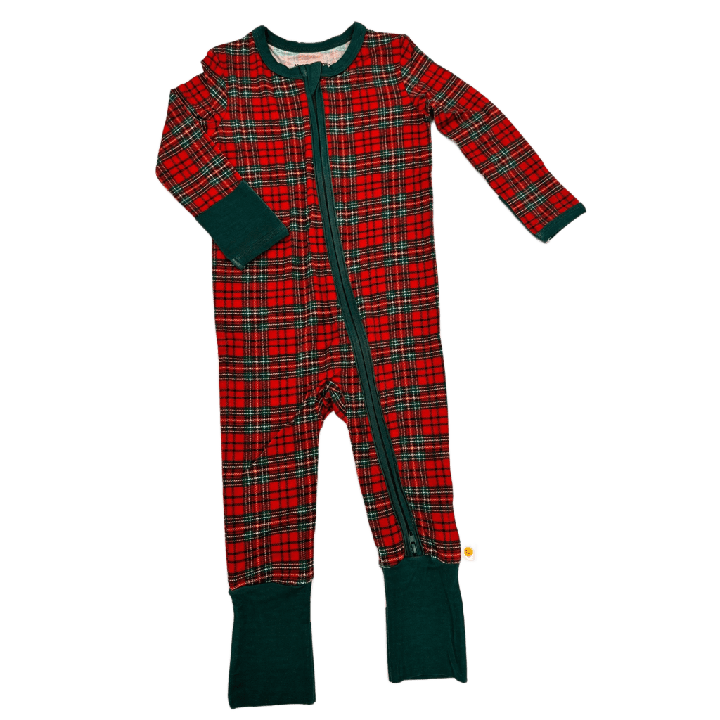 Classic Christmas Plaid Zippy