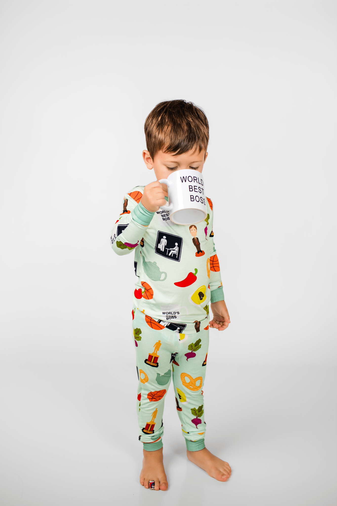 bamboo pajamas, sleepwear, kids bamboo pajamas, bamboo, the office, office pajamas, office